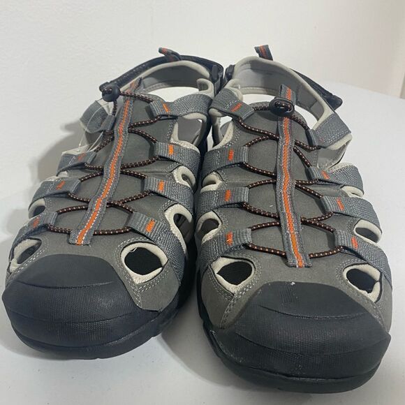 Falls Creek Sportsman Grey Sport Sandal Size 13 M main image 4